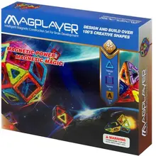 კონსტრუქტორი Magplayer Designer magnetic set 45 e. MPA-45კონსტრუქტორი Magplayer Designer magnetic set 45 e. MPA-45კონსტრუქტორი Magplayer Designer magnetic set 45 e. MPA-45