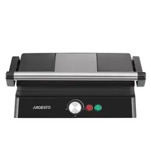 გრილ ტოსტერი Ardesto grill clamping, 1800W, 180° opening, metal, black-silverგრილ ტოსტერი Ardesto grill clamping, 1800W, 180° opening, metal, black-silverგრილ ტოსტერი Ardesto grill clamping, 1800W, 180° opening, metal, black-silver
