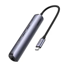 USB-C ჰაბი UGREEN CM418USB-C ჰაბი UGREEN CM418USB-C ჰაბი UGREEN CM418