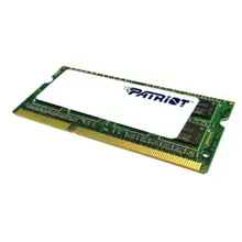 ოპერატიული მეხსიერება Patriot DDR3 8GB 1600MHz SODIMM 1.35V - PSD38G1600L2Sოპერატიული მეხსიერება Patriot DDR3 8GB 1600MHz SODIMM 1.35V - PSD38G1600L2Sოპერატიული მეხსიერება Patriot DDR3 8GB 1600MHz SODIMM 1.35V - PSD38G1600L2S