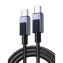 USB კაბელი UGREEN L513 (45068), 240W, Type-C to Type-C PD Fast Charging Cable, 2m, Space GrayUSB კაბელი UGREEN L513 (45068), 240W, Type-C to Type-C PD Fast Charging Cable, 2m, Space GrayUSB კაბელი UGREEN L513 (45068), 240W, Type-C to Type-C PD Fast Charging Cable, 2m, Space Gray
