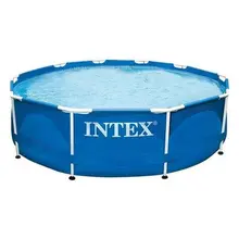 კარკასული აუზი Intex Swimming Pool Metal Frame 305x76 cmკარკასული აუზი Intex Swimming Pool Metal Frame 305x76 cmკარკასული აუზი Intex Swimming Pool Metal Frame 305x76 cm