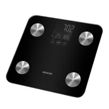 სასწორი Sencor SBS 6026BK Body Fat Monitor Scaleსასწორი Sencor SBS 6026BK Body Fat Monitor Scaleსასწორი Sencor SBS 6026BK Body Fat Monitor Scale