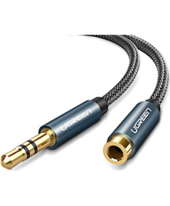 აუდიო ადაპტერი UGREEN AV118 (50440), 3.5mm Male to Female, Extension Cable, Black/Gold - ISARI.store at the lowest price,აუდიო ადაპტერი UGREEN AV118 (50440), 3.5mm Male to Female, Extension Cable, Black/Gold - ISARI.store ,აუდიო ადაპტერი UGREEN AV118 (50440), 3.5mm Male to Female, Extension Cable, Black/Gold - ISARI.store buy at the lowest price,