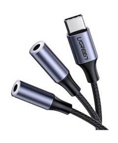 აუდიო ადაპტერი UGREEN AV144 (30732), Type C Male To 2x3.5 mm Female, Audio Cable, 25cm, Space Gray - ISARI.store at the lowest price,აუდიო ადაპტერი UGREEN AV144 (30732), Type C Male To 2x3.5 mm Female, Audio Cable, 25cm, Space Gray - ISARI.store ,აუდიო ადაპტერი UGREEN AV144 (30732), Type C Male To 2x3.5 mm Female, Audio Cable, 25cm, Space Gray - ISARI.store buy at the lowest price,