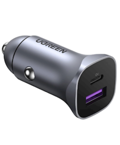 მანქანის დამტენი UGREEN CD130 (40858), 30W, USB, USB-C, Type-c, Space Gray - ISARI.store ყველაზე დაბალ ფასად ,მანქანის დამტენი UGREEN CD130 (40858), 30W, USB, USB-C, Type-c, Space Gray - ISARI.store ,მანქანის დამტენი UGREEN CD130 (40858), 30W, USB, USB-C, Type-c, Space Gray - ISARI.store შეიძინე ყველაზე დაბალ ფასად ,