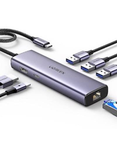 USB-C ჰაბი UGREEN CM512 (15598), Type-C, USB, HDMI, Lan, PD, Hub, Grey - ISARI.store at the lowest price,USB-C ჰაბი UGREEN CM512 (15598), Type-C, USB, HDMI, Lan, PD, Hub, Grey - ISARI.store ,USB-C ჰაბი UGREEN CM512 (15598), Type-C, USB, HDMI, Lan, PD, Hub, Grey - ISARI.store buy at the lowest price,