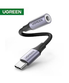 UGREEN (80154)  USB-C to 3.5mm M/F Cable Aluminum Shell with Braided 10cm (Space Gray) - ISARI.store at the lowest price,UGREEN (80154)  USB-C to 3.5mm M/F Cable Aluminum Shell with Braided 10cm (Space Gray) - ISARI.store ,UGREEN (80154)  USB-C to 3.5mm M/F Cable Aluminum Shell with Braided 10cm (Space Gray) - ISARI.store buy at the lowest price,