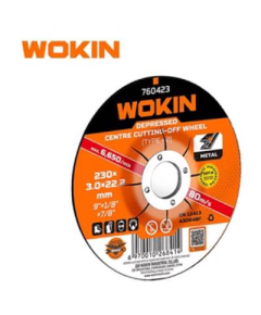 მეტალის საჭრელი დისკი Wokin 760411, 115X3.0X22.2mm, Depressed Centre Cutting-Off Wheel (METAL), Orange - ISARI.store at the lowest price,მეტალის საჭრელი დისკი Wokin 760411, 115X3.0X22.2mm, Depressed Centre Cutting-Off Wheel (METAL), Orange - ISARI.store ,მეტალის საჭრელი დისკი Wokin 760411, 115X3.0X22.2mm, Depressed Centre Cutting-Off Wheel (METAL), Orange - ISARI.store buy at the lowest price,