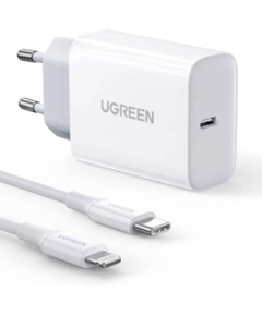 მობილურის დამტენი UGREEN CD137 (50698), 20W, MFI, Type-C, White - ISARI.store ყველაზე დაბალ ფასად ,მობილურის დამტენი UGREEN CD137 (50698), 20W, MFI, Type-C, White - ISARI.store ,მობილურის დამტენი UGREEN CD137 (50698), 20W, MFI, Type-C, White - ISARI.store შეიძინე ყველაზე დაბალ ფასად ,