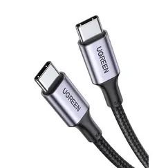 USB კაბელი UGREEN US316 (70427) USB Type-C to Type-C 100W PD Fast Charging Cable, 1m, BlackUSB კაბელი UGREEN US316 (70427) USB Type-C to Type-C 100W PD Fast Charging Cable, 1m, BlackUSB კაბელი UGREEN US316 (70427) USB Type-C to Type-C 100W PD Fast Charging Cable, 1m, Black