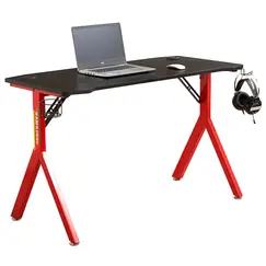 სათამაშო მაგიდა Furnee TE-Y18, Gaming Desk, Red/Blackსათამაშო მაგიდა Furnee TE-Y18, Gaming Desk, Red/Blackსათამაშო მაგიდა Furnee TE-Y18, Gaming Desk, Red/Black