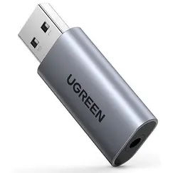 USB ხმის ბარათი UGREEN USB 2.0 to 3.5mm Audio Adapter (CM383) 80864USB ხმის ბარათი UGREEN USB 2.0 to 3.5mm Audio Adapter (CM383) 80864USB ხმის ბარათი UGREEN USB 2.0 to 3.5mm Audio Adapter (CM383) 80864