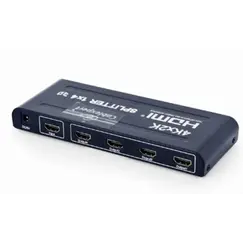 სპლიტერი GEMBIRD DSP-4PH4-02 HDMI SPLITTER 4PORTSსპლიტერი GEMBIRD DSP-4PH4-02 HDMI SPLITTER 4PORTSსპლიტერი GEMBIRD DSP-4PH4-02 HDMI SPLITTER 4PORTS