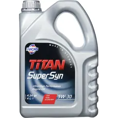 Oil TITAN SUPERSYN 5W30 (A3/B4) 4LOil TITAN SUPERSYN 5W30 (A3/B4) 4LOil TITAN SUPERSYN 5W30 (A3/B4) 4L