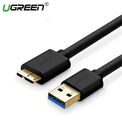 Micro USB კაბელი UGREEN US130 (10840) USB 3.0 A Male to Micro-B Male USB 3.0 Cable 0.5m (Black)Micro USB კაბელი UGREEN US130 (10840) USB 3.0 A Male to Micro-B Male USB 3.0 Cable 0.5m (Black)Micro USB კაბელი UGREEN US130 (10840) USB 3.0 A Male to Micro-B Male USB 3.0 Cable 0.5m (Black)