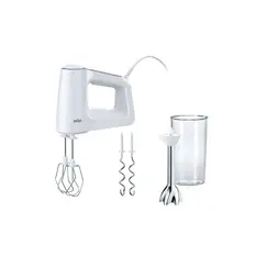 მიქსერი BRAUN HM3107WHმიქსერი BRAUN HM3107WHმიქსერი BRAUN HM3107WH