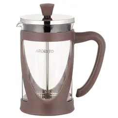ჩაის დასაყენებელი Ardesto French press Gemini, 600 ml, stainless steel, glass, plasticჩაის დასაყენებელი Ardesto French press Gemini, 600 ml, stainless steel, glass, plasticჩაის დასაყენებელი Ardesto French press Gemini, 600 ml, stainless steel, glass, plastic
