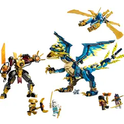 ლეგო LEGO Ninjago Elemental Dragon vs. The Empress Mechლეგო LEGO Ninjago Elemental Dragon vs. The Empress Mechლეგო LEGO Ninjago Elemental Dragon vs. The Empress Mech