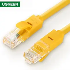 UTP LAN კაბელი UGREEN NW103 (60816) Cat5e Patch Cord UTP Lan Cable 20m (Yellow)UTP LAN კაბელი UGREEN NW103 (60816) Cat5e Patch Cord UTP Lan Cable 20m (Yellow)UTP LAN კაბელი UGREEN NW103 (60816) Cat5e Patch Cord UTP Lan Cable 20m (Yellow)