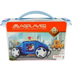 კონსტრუქტორი Magplayer Designer magnetic set 64 e. MPT-64კონსტრუქტორი Magplayer Designer magnetic set 64 e. MPT-64კონსტრუქტორი Magplayer Designer magnetic set 64 e. MPT-64