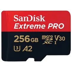 მეხსიერების ბარათი SanDisk 256GB Extreme PRO microSDXC UHS-I V30 A2 200MB/s 256GB SDSQXCD-256G-GN6MAმეხსიერების ბარათი SanDisk 256GB Extreme PRO microSDXC UHS-I V30 A2 200MB/s 256GB SDSQXCD-256G-GN6MAმეხსიერების ბარათი SanDisk 256GB Extreme PRO microSDXC UHS-I V30 A2 200MB/s 256GB SDSQXCD-256G-GN6MA