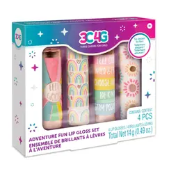 საბავშვო ტუჩსაცხების ნაკრები Make It Real 3C4G Adventure Fun Lip Gloss Setსაბავშვო ტუჩსაცხების ნაკრები Make It Real 3C4G Adventure Fun Lip Gloss Setსაბავშვო ტუჩსაცხების ნაკრები Make It Real 3C4G Adventure Fun Lip Gloss Set