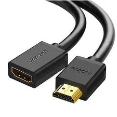HDMI კაბელი UGREEN HD107 (10142), HDMI Male to Female Cable, 2m, BlackHDMI კაბელი UGREEN HD107 (10142), HDMI Male to Female Cable, 2m, BlackHDMI კაბელი UGREEN HD107 (10142), HDMI Male to Female Cable, 2m, Black