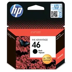 კარტრიჯი HP 46 Black Original Ink Advantage Cartridgeკარტრიჯი HP 46 Black Original Ink Advantage Cartridgeკარტრიჯი HP 46 Black Original Ink Advantage Cartridge