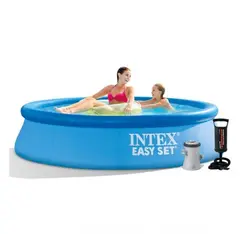 Inflatable pool INTEX 28108 (with filter)Inflatable pool INTEX 28108 (with filter)Inflatable pool INTEX 28108 (with filter)