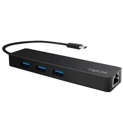 USB ჰაბი Logilink UA0313 USB 3.1 Type-C 3-port Hub with Gigabit LANUSB ჰაბი Logilink UA0313 USB 3.1 Type-C 3-port Hub with Gigabit LANUSB ჰაბი Logilink UA0313 USB 3.1 Type-C 3-port Hub with Gigabit LAN