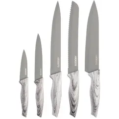 დანების ნაკრები Ardesto Black Mars Knives Set 5 pcs, stainless steel, plasticდანების ნაკრები Ardesto Black Mars Knives Set 5 pcs, stainless steel, plasticდანების ნაკრები Ardesto Black Mars Knives Set 5 pcs, stainless steel, plastic