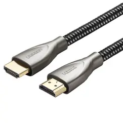 HDMI cable UGREEN 50108, HDMI 2.0 4K Carbon Fiber Zinc Alloy Cable, 2m, GrayHDMI cable UGREEN 50108, HDMI 2.0 4K Carbon Fiber Zinc Alloy Cable, 2m, GrayHDMI cable UGREEN 50108, HDMI 2.0 4K Carbon Fiber Zinc Alloy Cable, 2m, Gray