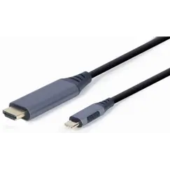 კაბელი Gembird CC-USB3C-HDMI-01-6 USB Type-C to HDMI display Adapter cable 1.8 mკაბელი Gembird CC-USB3C-HDMI-01-6 USB Type-C to HDMI display Adapter cable 1.8 mკაბელი Gembird CC-USB3C-HDMI-01-6 USB Type-C to HDMI display Adapter cable 1.8 m