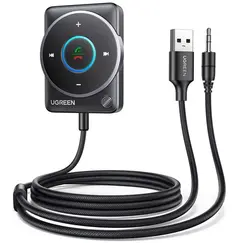 Bluetooth Receiver UGREEN CM723(35002), Bluetooth 5.4 Aux Car Adapter, BlackBluetooth Receiver UGREEN CM723(35002), Bluetooth 5.4 Aux Car Adapter, BlackBluetooth Receiver UGREEN CM723(35002), Bluetooth 5.4 Aux Car Adapter, Black