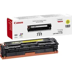 Cartridge Canon Toner CRG731YCartridge Canon Toner CRG731YCartridge Canon Toner CRG731Y