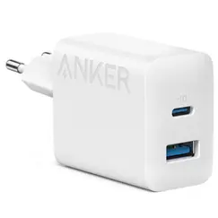 ადაპტერი Anker 312 20W Wall Charger Two Ports A2348 A2348G21ადაპტერი Anker 312 20W Wall Charger Two Ports A2348 A2348G21ადაპტერი Anker 312 20W Wall Charger Two Ports A2348 A2348G21