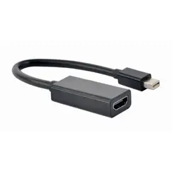 ადაპტერი Gembird A-mDPM-HDMIF4K-01 4K Mini DisplayPort to HDMI Adapter Cable Blackადაპტერი Gembird A-mDPM-HDMIF4K-01 4K Mini DisplayPort to HDMI Adapter Cable Blackადაპტერი Gembird A-mDPM-HDMIF4K-01 4K Mini DisplayPort to HDMI Adapter Cable Black