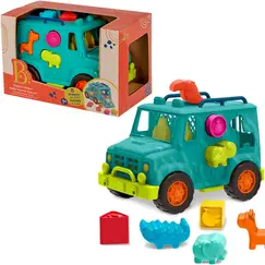განსავითარებელი სათამაშო მანქანა Btoys B. SHAPE SORTER TRUCKგანსავითარებელი სათამაშო მანქანა Btoys B. SHAPE SORTER TRUCKგანსავითარებელი სათამაშო მანქანა Btoys B. SHAPE SORTER TRUCK