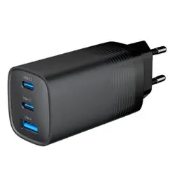 ადაპტერი Gembird TA-UC-PDQC65-01-BK 3-port 65 W GaN USB PowerDelivery fast charger Blackადაპტერი Gembird TA-UC-PDQC65-01-BK 3-port 65 W GaN USB PowerDelivery fast charger Blackადაპტერი Gembird TA-UC-PDQC65-01-BK 3-port 65 W GaN USB PowerDelivery fast charger Black