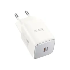 ადაპტერი Hoco N43 Vista single port PD30W charger moonlight whiteადაპტერი Hoco N43 Vista single port PD30W charger moonlight whiteადაპტერი Hoco N43 Vista single port PD30W charger moonlight white