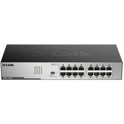 სვიჩი D-Link DGS-1016D Unmanaged Switch 16x1000Base-T, Surge 1KV, metal caseსვიჩი D-Link DGS-1016D Unmanaged Switch 16x1000Base-T, Surge 1KV, metal caseსვიჩი D-Link DGS-1016D Unmanaged Switch 16x1000Base-T, Surge 1KV, metal case