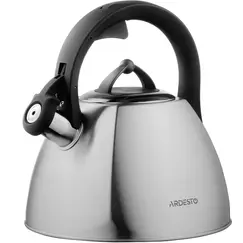 ჩაიდანი Ardesto Kettle Gemini, 2.5l, stainless steelჩაიდანი Ardesto Kettle Gemini, 2.5l, stainless steelჩაიდანი Ardesto Kettle Gemini, 2.5l, stainless steel
