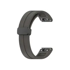 სმარტ საათის სამაჯური 42mm Watch Strap Black Buckle 20mm Magnetic Silicone Band - Dark Greyსმარტ საათის სამაჯური 42mm Watch Strap Black Buckle 20mm Magnetic Silicone Band - Dark Greyსმარტ საათის სამაჯური 42mm Watch Strap Black Buckle 20mm Magnetic Silicone Band - Dark Grey