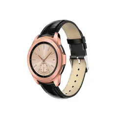 Smart Watch Strap For Samsung Galaxy Watch 42mm, Smart Watch Strap Bracelet 20mm Crocodile Texture Genuine Leather - BlackSmart Watch Strap For Samsung Galaxy Watch 42mm, Smart Watch Strap Bracelet 20mm Crocodile Texture Genuine Leather - BlackSmart Watch Strap For Samsung Galaxy Watch 42mm, Smart Watch Strap Bracelet 20mm Crocodile Texture Genuine Leather - Black