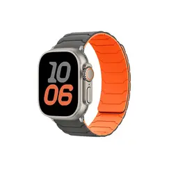 სმარტ საათის სამაჯური TVC Silicone Strap for Apple Watch Series 10 Ultra 9 8 7 SE 6 5 4 3 2 1 46mm 49mm 45mm 44mm 42mm Magnetic Band - Grey+Orangeსმარტ საათის სამაჯური TVC Silicone Strap for Apple Watch Series 10 Ultra 9 8 7 SE 6 5 4 3 2 1 46mm 49mm 45mm 44mm 42mm Magnetic Band - Grey+Orangeსმარტ საათის სამაჯური TVC Silicone Strap for Apple Watch Series 10 Ultra 9 8 7 SE 6 5 4 3 2 1 46mm 49mm 45mm 44mm 42mm Magnetic Band - Grey+Orange