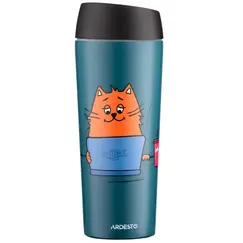 Thermos Ardesto AR2645CG Red Cat, 450ml, Thermos, BlueThermos Ardesto AR2645CG Red Cat, 450ml, Thermos, BlueThermos Ardesto AR2645CG Red Cat, 450ml, Thermos, Blue
