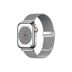 სმარტ საათის სამაჯური TVC KALEBOL Magnetic Buckle Watch Band for Apple Watch Series 10 9 8 7 SE 6 5 4 3 2 1 42mm 41mm 40mm 38mm Stainless Steel Strap - Silverსმარტ საათის სამაჯური TVC KALEBOL Magnetic Buckle Watch Band for Apple Watch Series 10 9 8 7 SE 6 5 4 3 2 1 42mm 41mm 40mm 38mm Stainless Steel Strap - Silverსმარტ საათის სამაჯური TVC KALEBOL Magnetic Buckle Watch Band for Apple Watch Series 10 9 8 7 SE 6 5 4 3 2 1 42mm 41mm 40mm 38mm Stainless Steel Strap - Silver