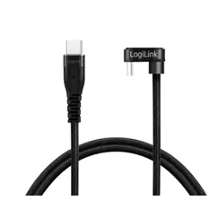 კაბელი Logilink CU0190 USB Type-C Gaming Cable with U-Shaped Plug 1m 60wკაბელი Logilink CU0190 USB Type-C Gaming Cable with U-Shaped Plug 1m 60wკაბელი Logilink CU0190 USB Type-C Gaming Cable with U-Shaped Plug 1m 60w