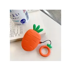 ყურსასმენის ქეისი Silicone Case for AirPods 2nd gen - Carrotყურსასმენის ქეისი Silicone Case for AirPods 2nd gen - Carrotყურსასმენის ქეისი Silicone Case for AirPods 2nd gen - Carrot